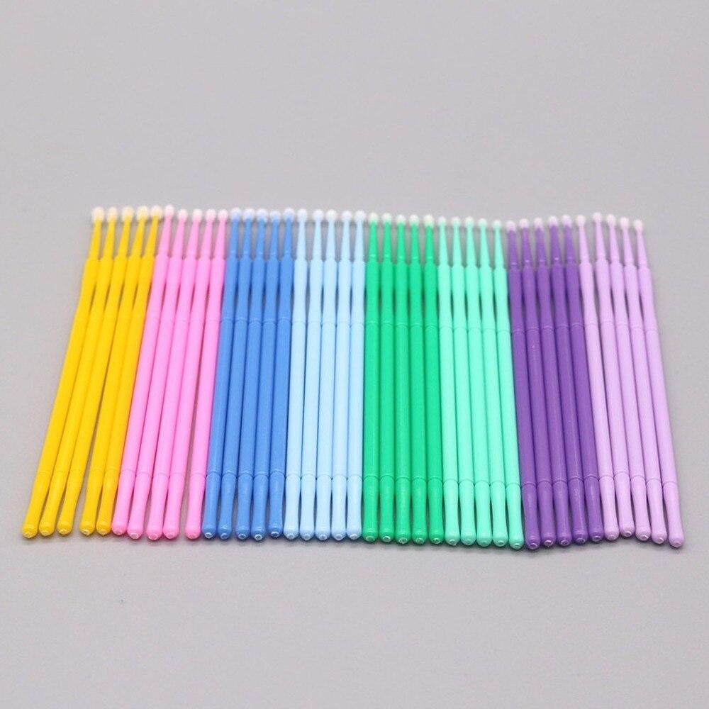 Eyelash Extension Cleaning - 100 Stück/Set Mikro-Bürsten für Make-up und