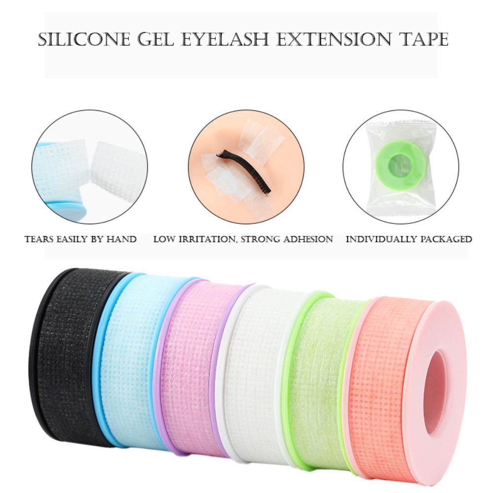Eyelash Extension Vendor - Silikon-Gel-Wimpernverlängerungsband 9M, nicht gewebtes Wimpernband, atmungsaktiv,