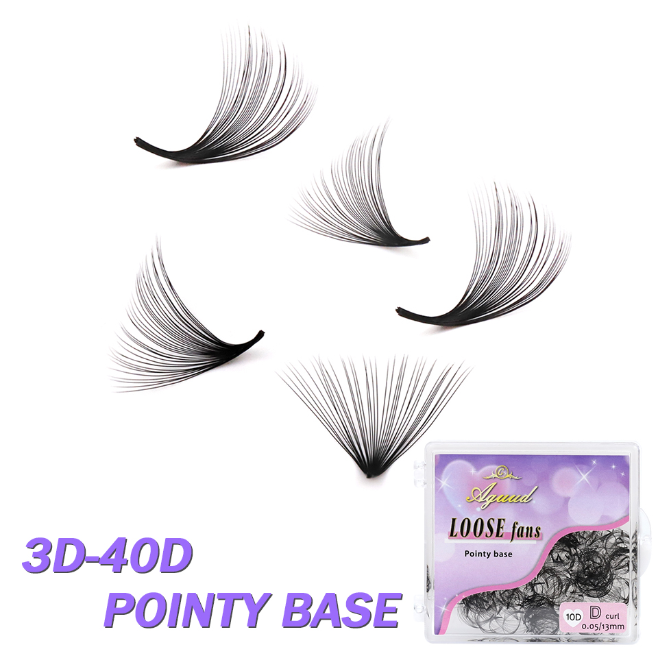Eyelash Extension Remover At Home - AGUUD 30D 40D Cluster Lose Fans