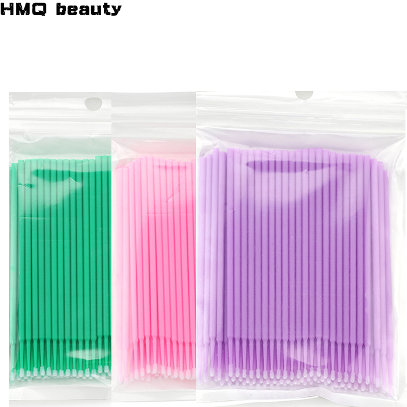 Eyelash Extension Cleaning - Freies verschiffen Microbrush für auge Einweg