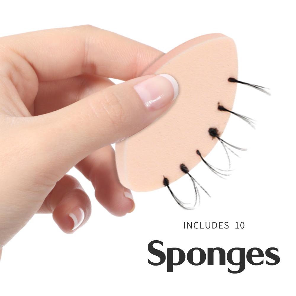 100 stücke Weichen Schwamm Fal – Eyelash Extension Vendor Bewertung und Preis