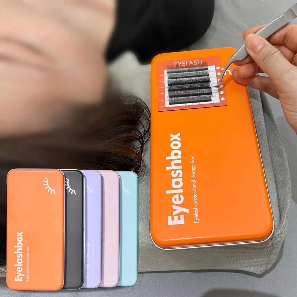 Tragbare Magnetische Aufbewahr – Eyelash Extension Salon Bewertung und Preis