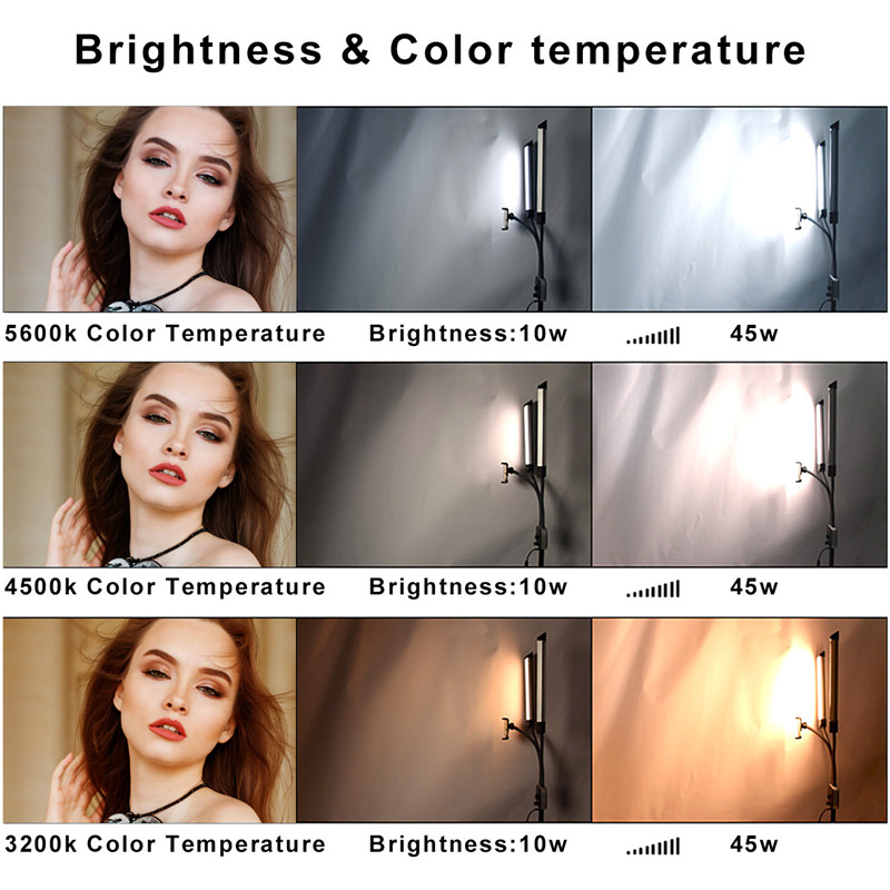 45 W flexibles Doppelarm-LED-F – Eyelash Extension Videos Bewertung und Preis