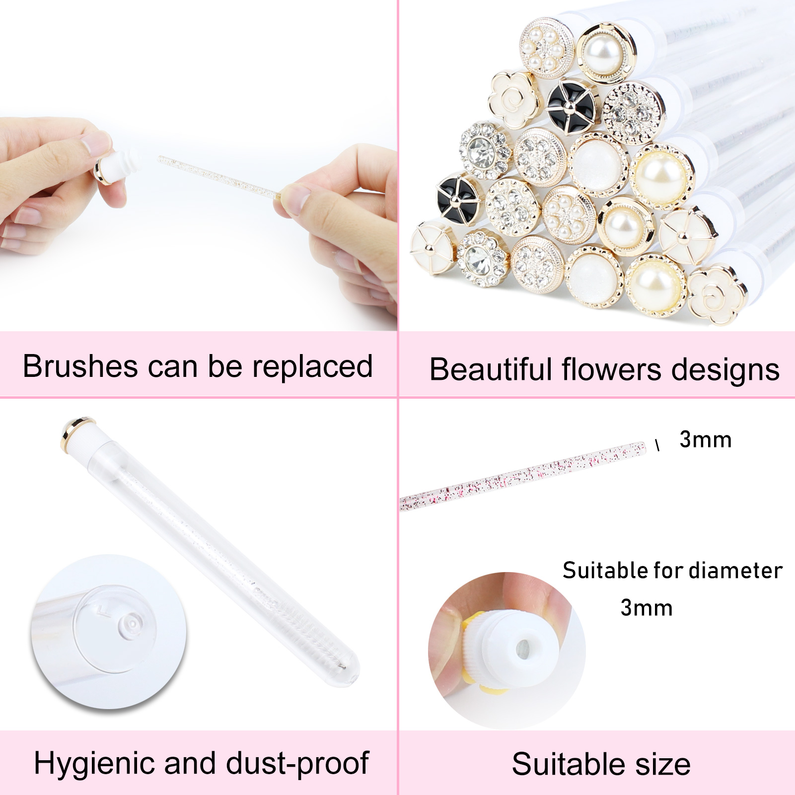 Mascara Wands Tube 20 Stück wi – Micro Brush Applicator Bewertung und Preis