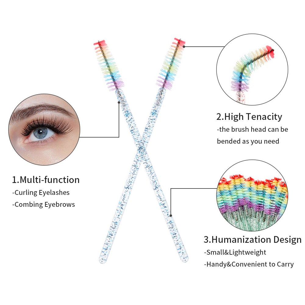 50 Stück Regenbogen-Kristall W – Eyelash Extension Remover At Home Bewertung und Preis