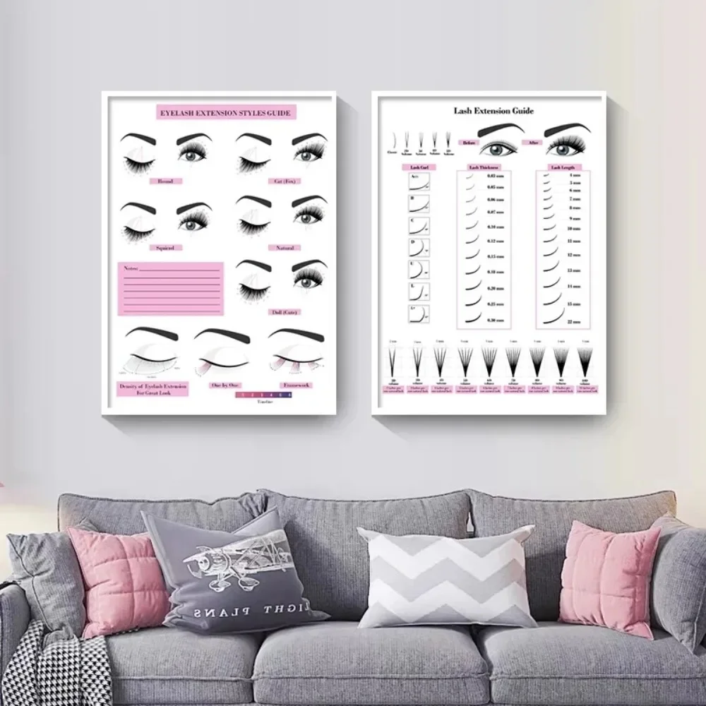 Leinwand Malerei HD Druck Wand – Eyelash Extension Salon Bewertung und Preis