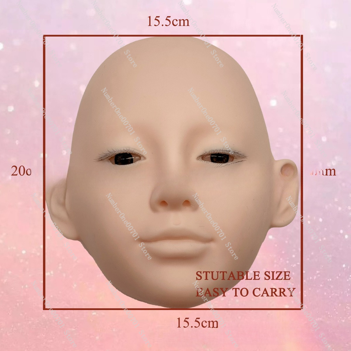 3-Schichtige Silikon-Mannequin – Eyelash Extension Open Eye Bewertung und Preis