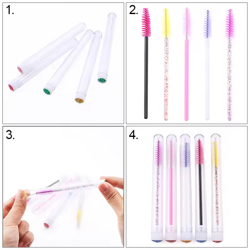Wimpernbürstenschlauch mit Aug – Micro Brush Applicator Bewertung und Preis